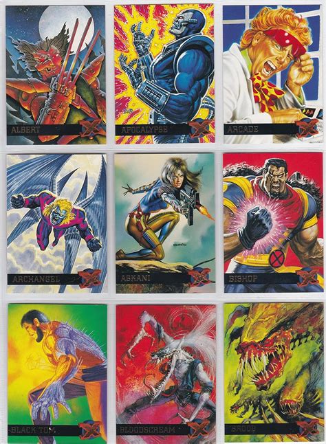 x-men spring break cards|1995 Fleer Ultra Marvel X.